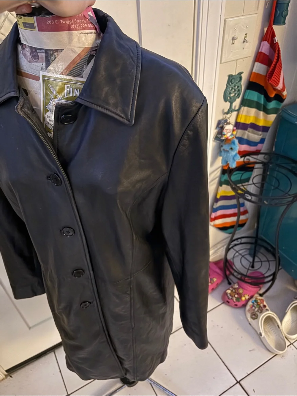 Vintage Covington Leather Jacket